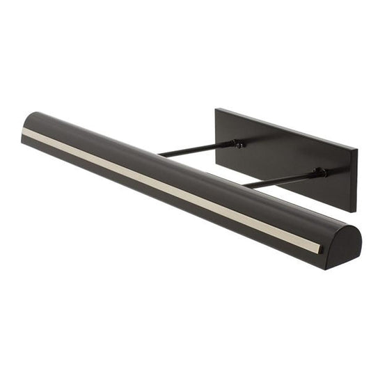 Direct Wire Classic Traditional LED Picture Light - DTSLEDZ36-BLK/PN - Black with Polished Nickel Accents by House of Troy