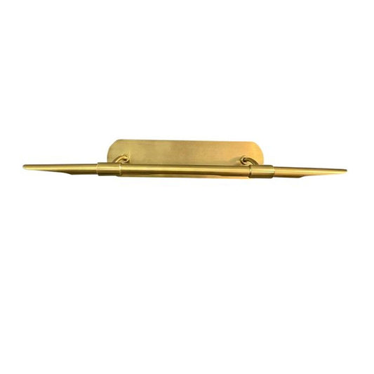 Direct Wire Harper LED Picture Light - DHALED30-NTB - Natural Brass by House of Troy