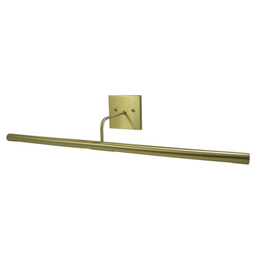 Direct Wire Slim-Line LED Picture Light - DSLEDZ28-51 - Satin Brass by House of Troy