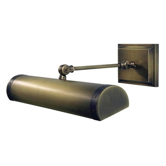 Direct Wire Steamer LED Picture Light - DSTLEDZ16-ABMB - Antique Brass with Mahogany Bronze accents by House of Troy