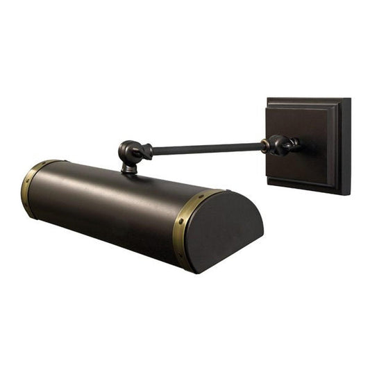 Direct Wire Steamer LED Picture Light - DSTLEDZ16-MBAB - Mahogany Bronze with Antique Brass accents by House of Troy