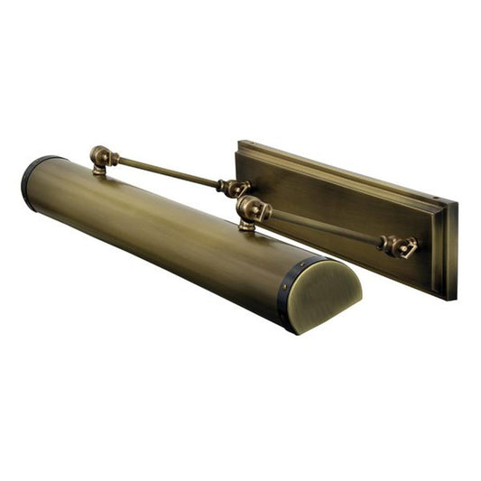 Direct Wire Steamer LED Picture Light - DSTLEDZ30-ABMB - Antique Brass with Mahogany Bronze accents by House of Troy