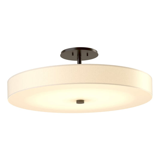 Disq Large LED Semi-Flush - Oil Rubbed Bronze by Hubbardton Forge