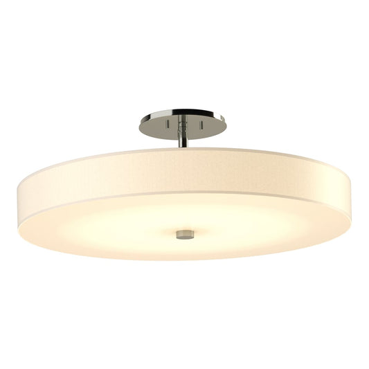 Disq Large LED Semi-Flush - Sterling by Hubbardton Forge