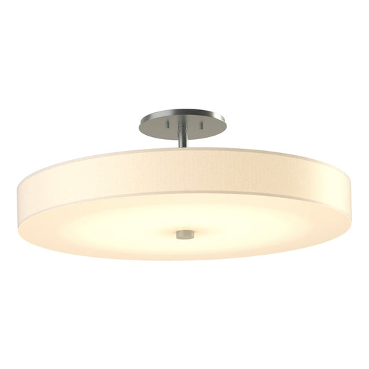 Disq Large LED Semi-Flush - Vintage Platinum by Hubbardton Forge