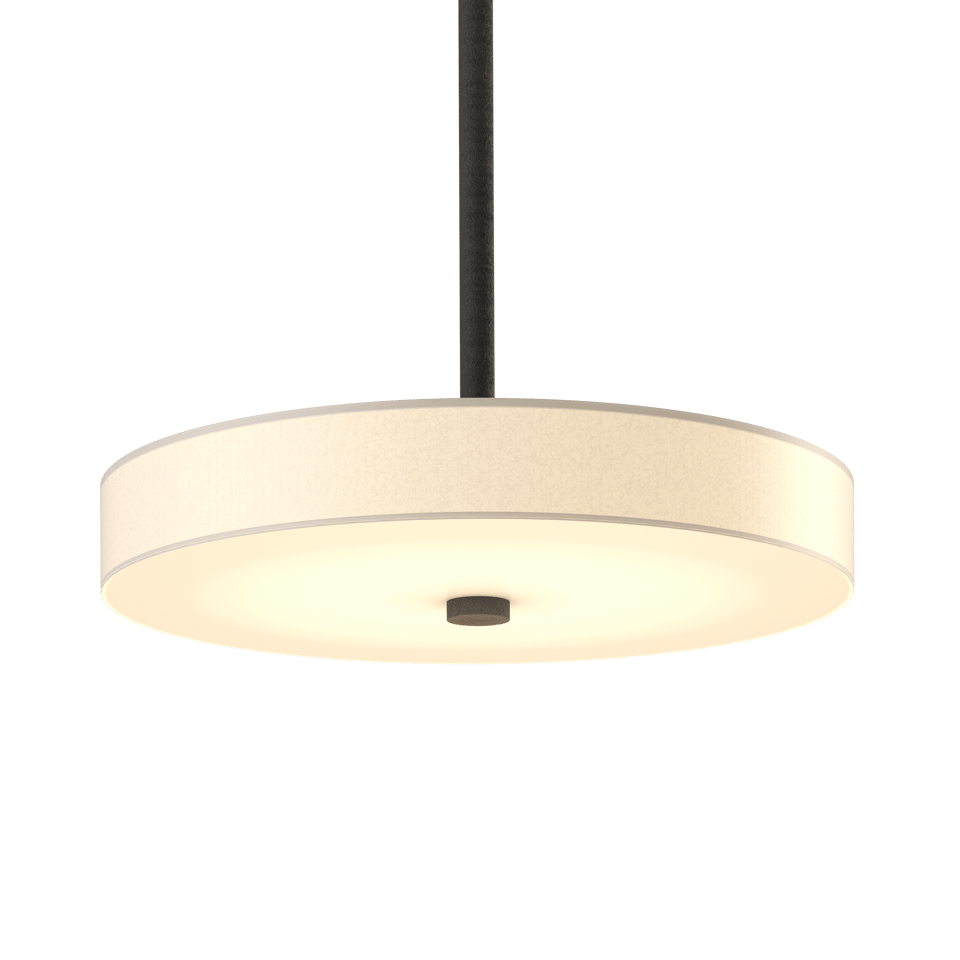 Disq LED Pendant - Natural Iron by Hubbardton Forge