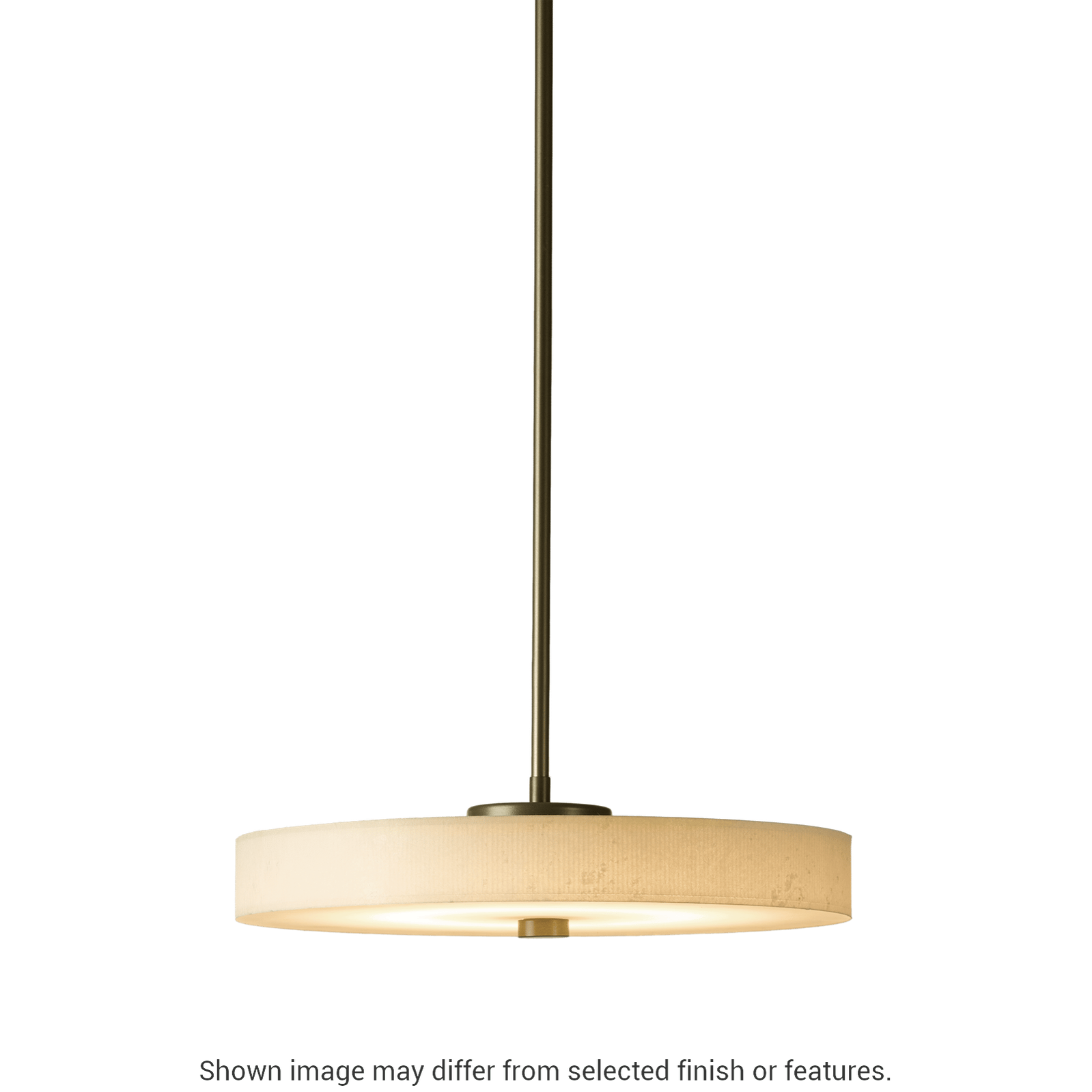 Disq LED Pendant - White by Hubbardton Forge