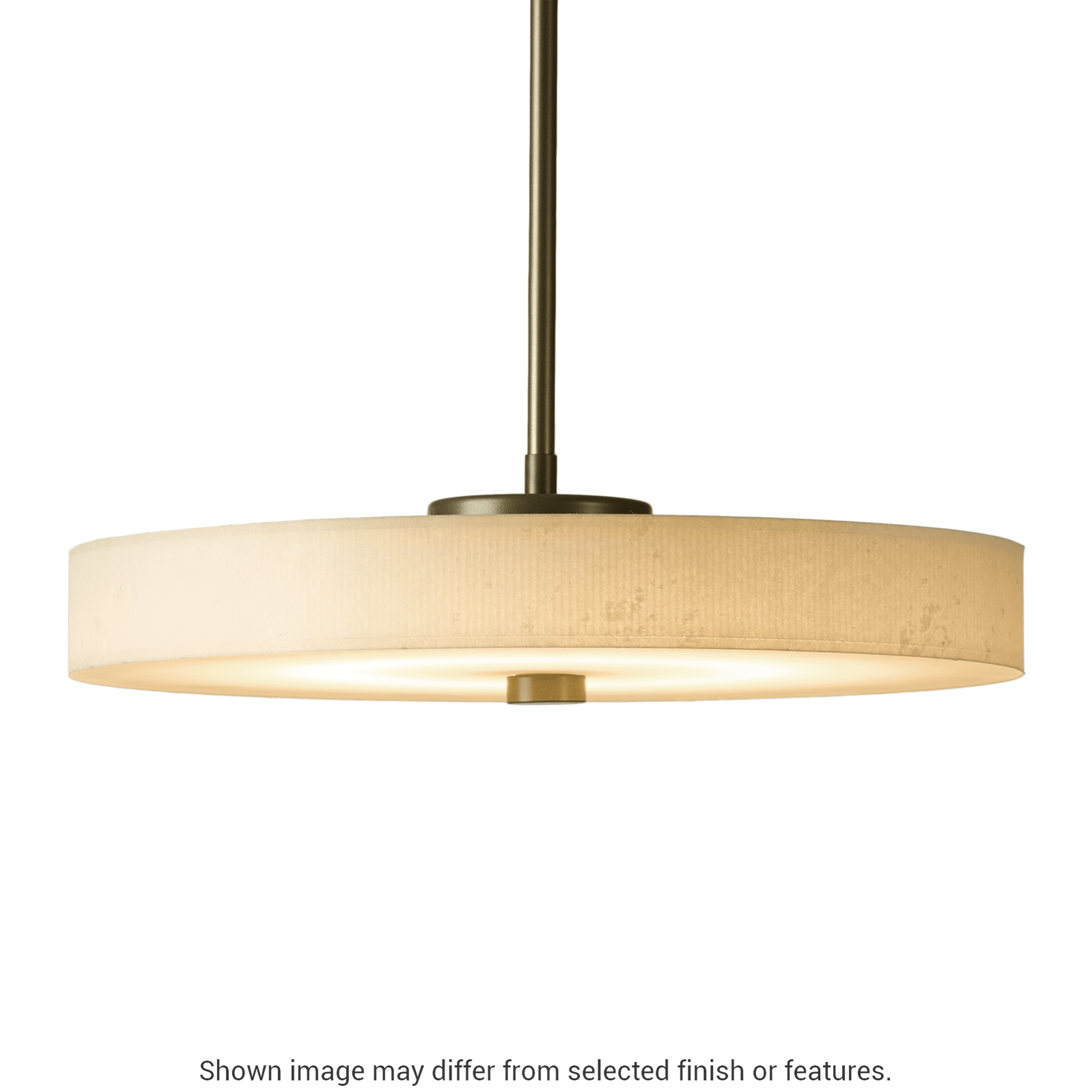 Disq LED Pendant - White by Hubbardton Forge