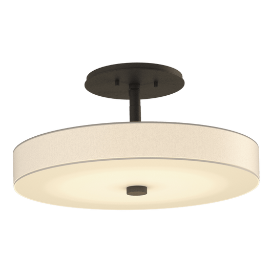 Disq LED Semi-Flush - Oil Rubbed Bronze by Hubbardton Forge
