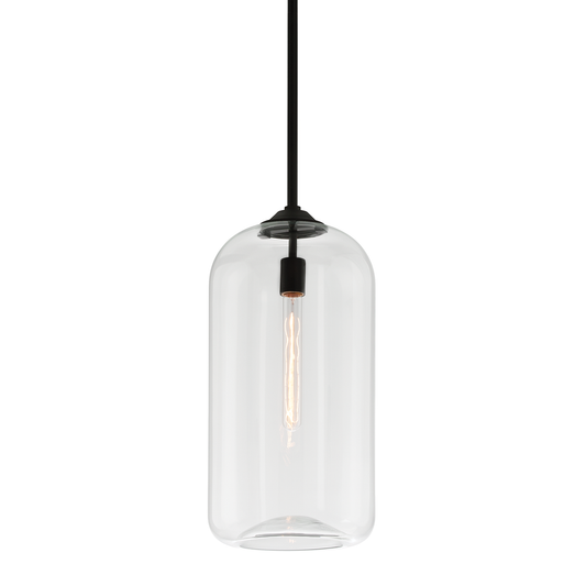 District Pendant - 1-Light - Soft Black - Troy Lighting F5562-SBK