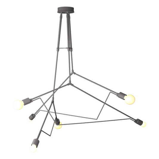 Divergence Outdoor Pendant - Coastal Burnished Steel by Hubbardton Forge