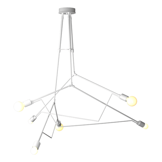 Divergence Outdoor Pendant - White by Hubbardton Forge