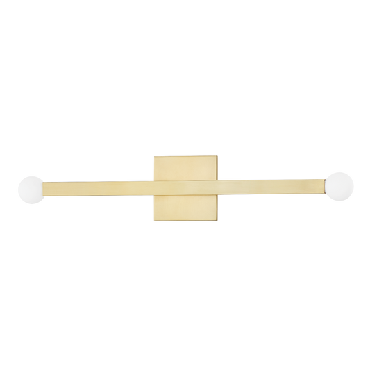 Dona Wall Sconce - 2-Light - Aged Brass - Mitzi H463102-AGB