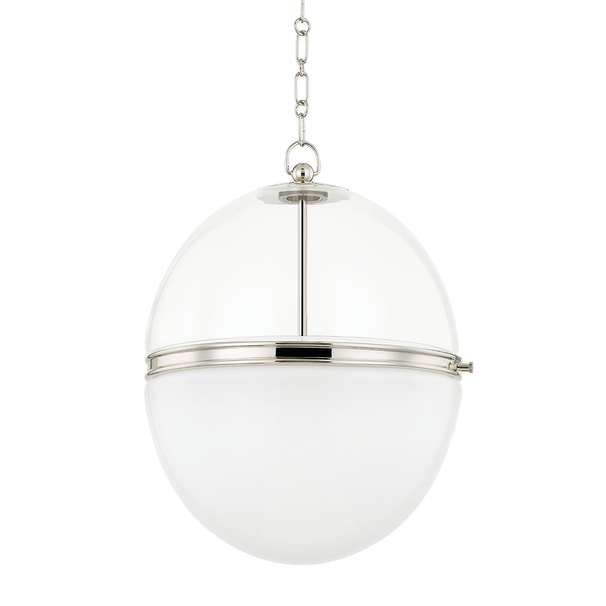 Donnell Large Pendant - Polished Nickel by Hudson Valley Lighting