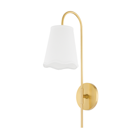 Dorothy Wall Sconce - 1-Light - Aged Brass - Mitzi H660101-AGB