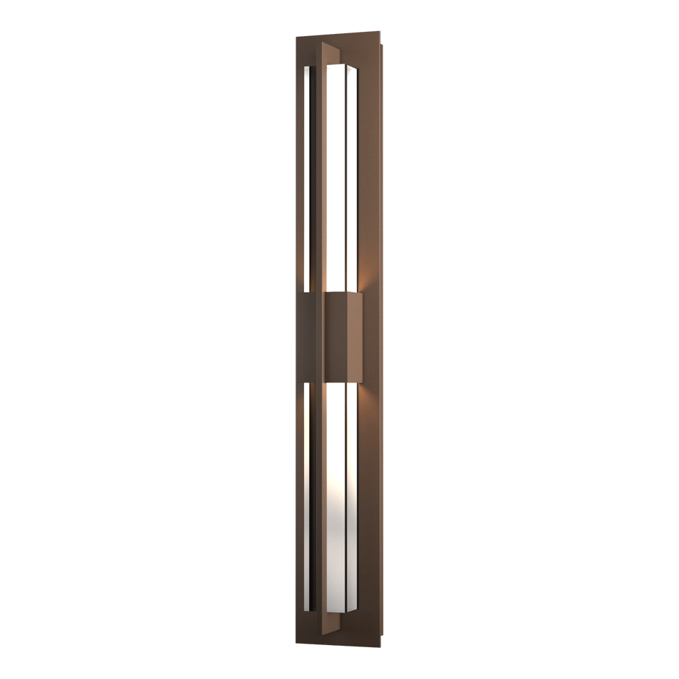 Double Axis Large LED Outdoor Sconce - Coastal Bronze by Hubbardton Forge