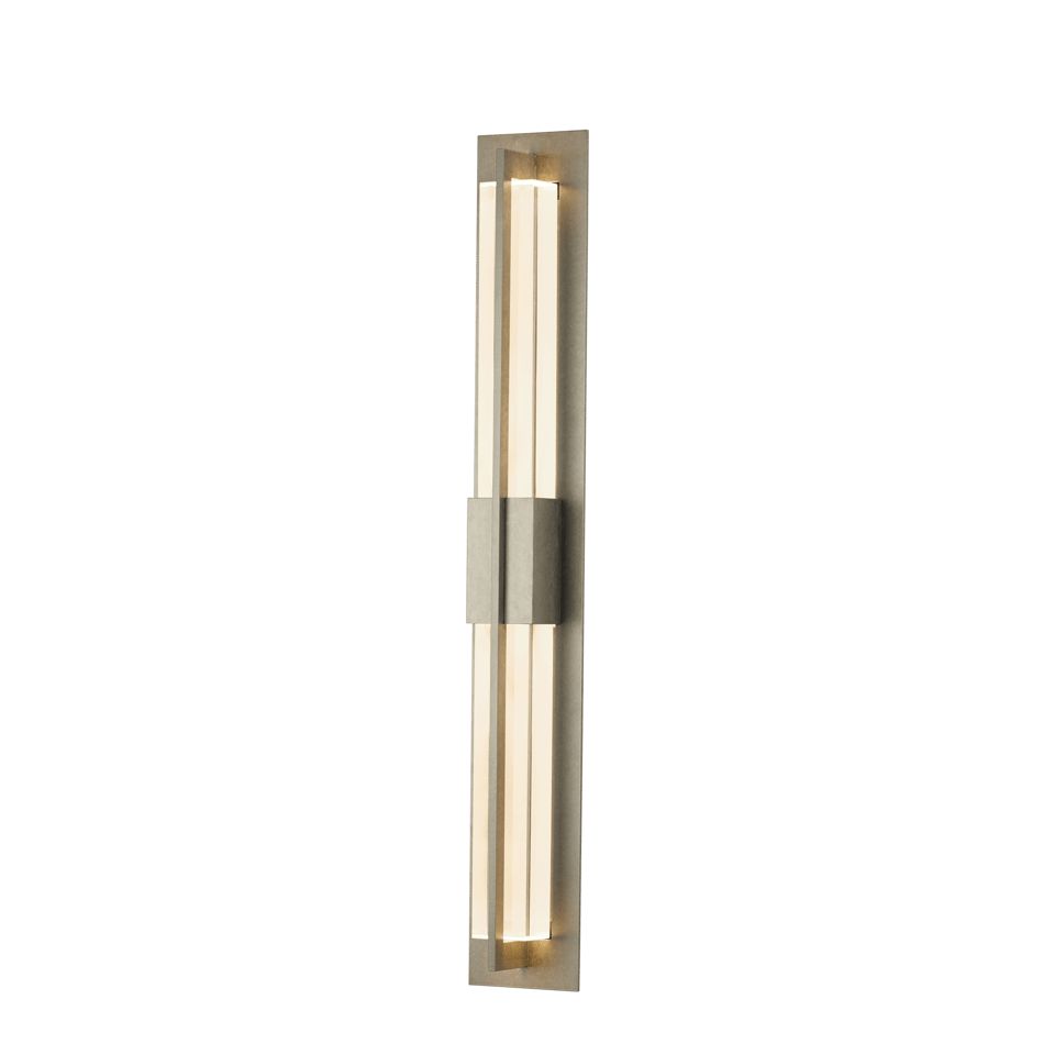 Double Axis Large LED Outdoor Sconce - Coastal Burnished Steel by Hubbardton Forge