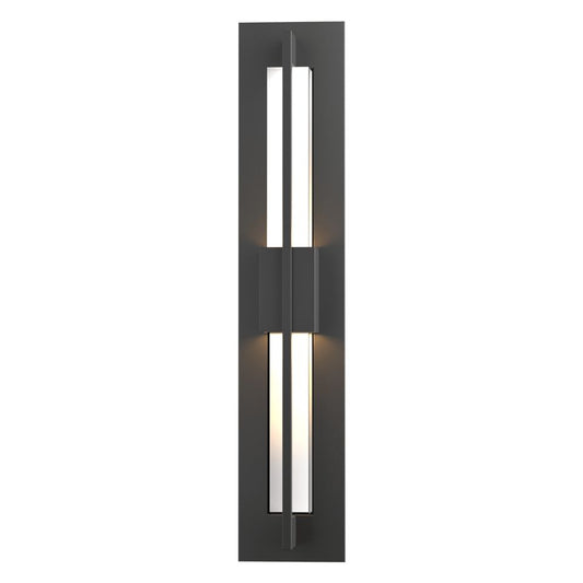 Double Axis Small LED Outdoor Sconce - Coastal Black by Hubbardton Forge