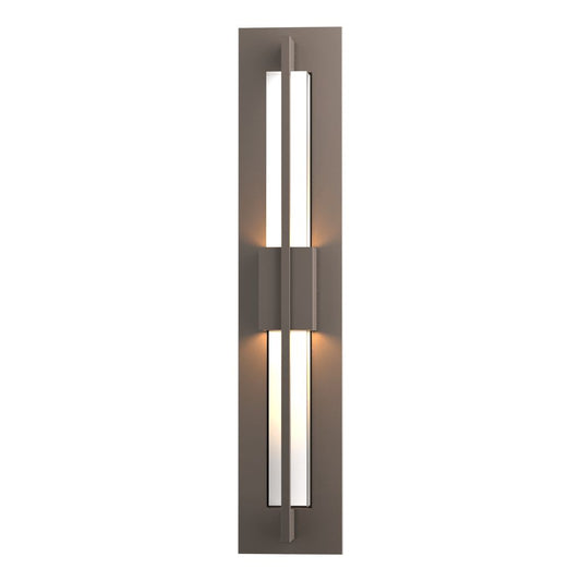 Double Axis Small LED Outdoor Sconce - Natural Iron by Hubbardton Forge