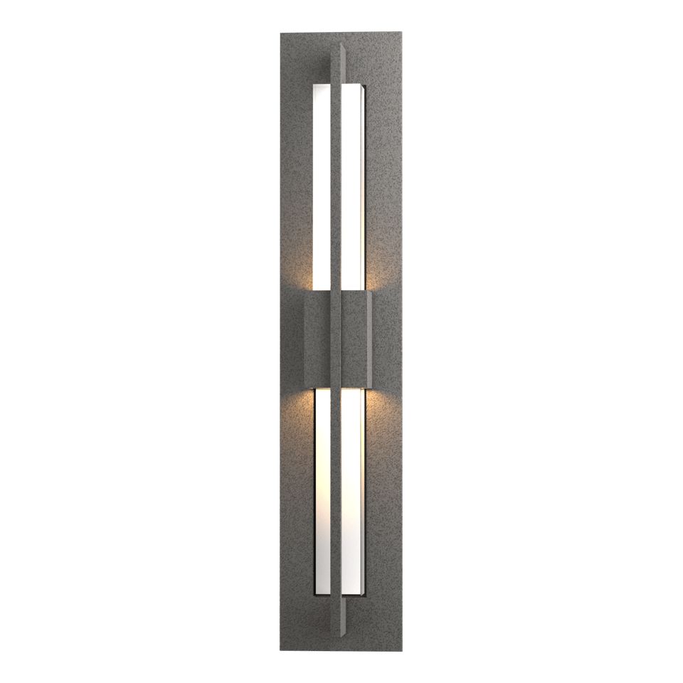 Double Axis Small LED Outdoor Sconce - Oil Rubbed Bronze by Hubbardton Forge