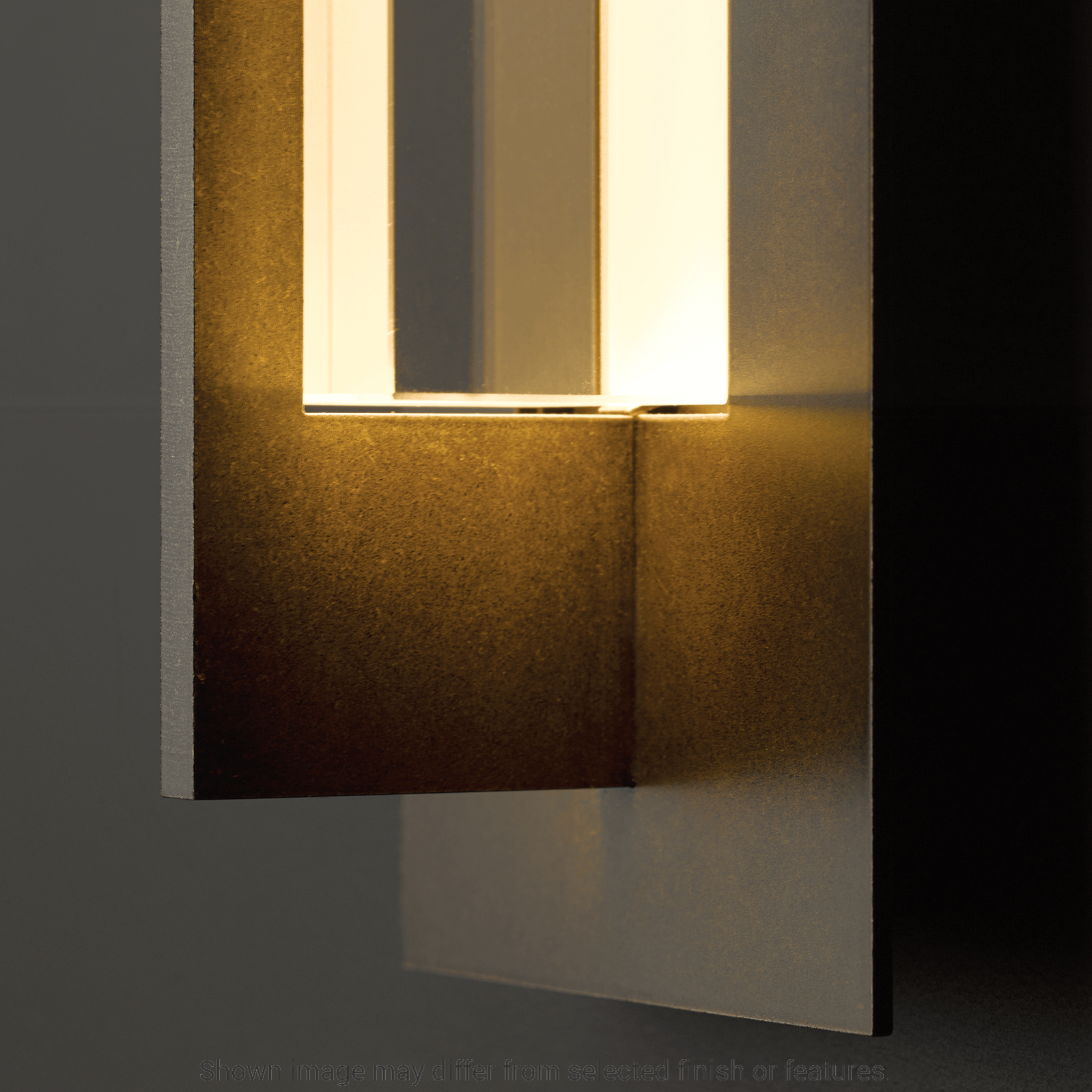 Double Axis Small LED Outdoor Sconce - White by Hubbardton Forge