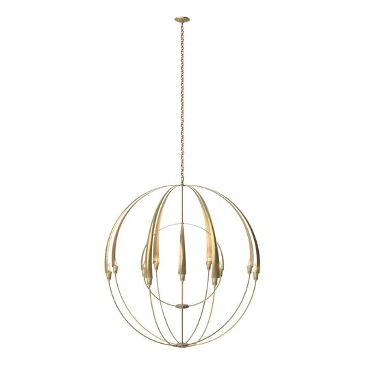 Double Cirque Large Scale Chandelier - Modern Brass by Hubbardton Forge