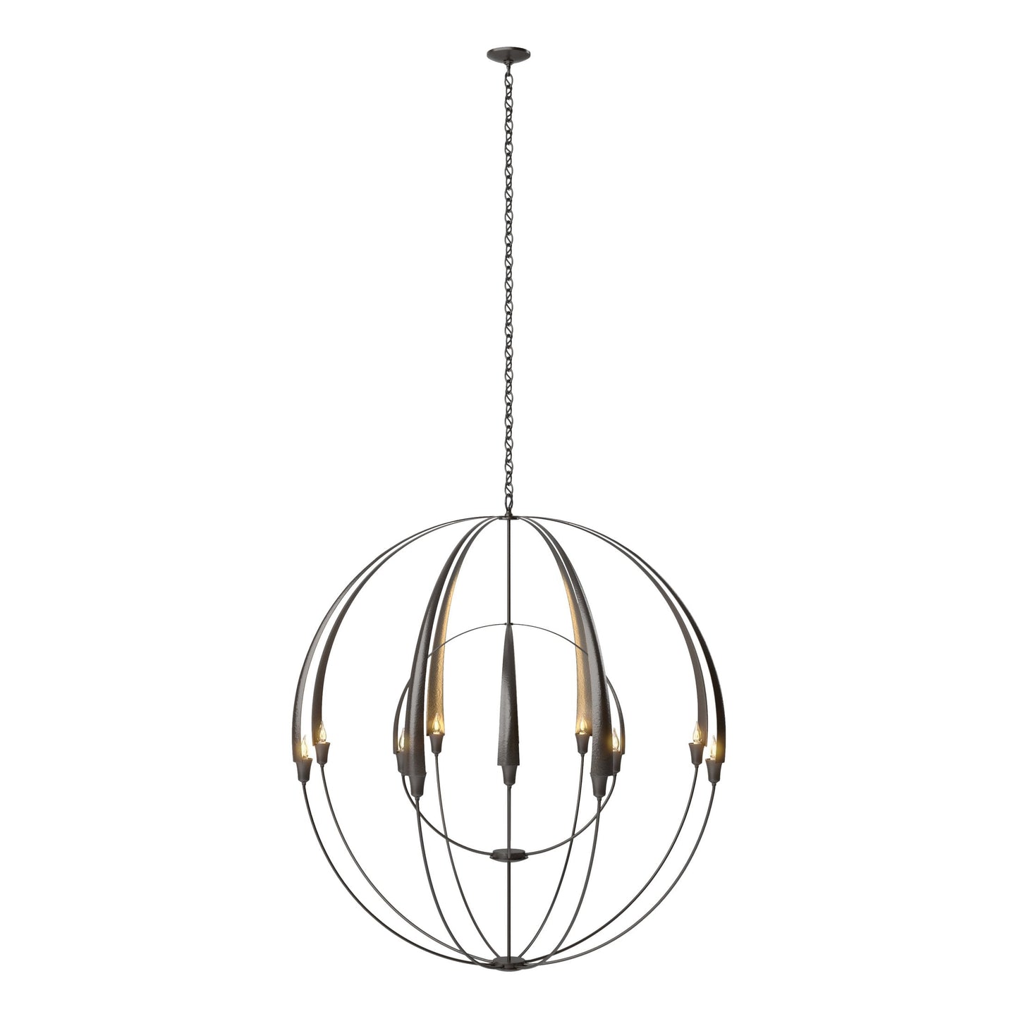 Double Cirque Large Scale Chandelier - Oil Rubbed Bronze by Hubbardton Forge