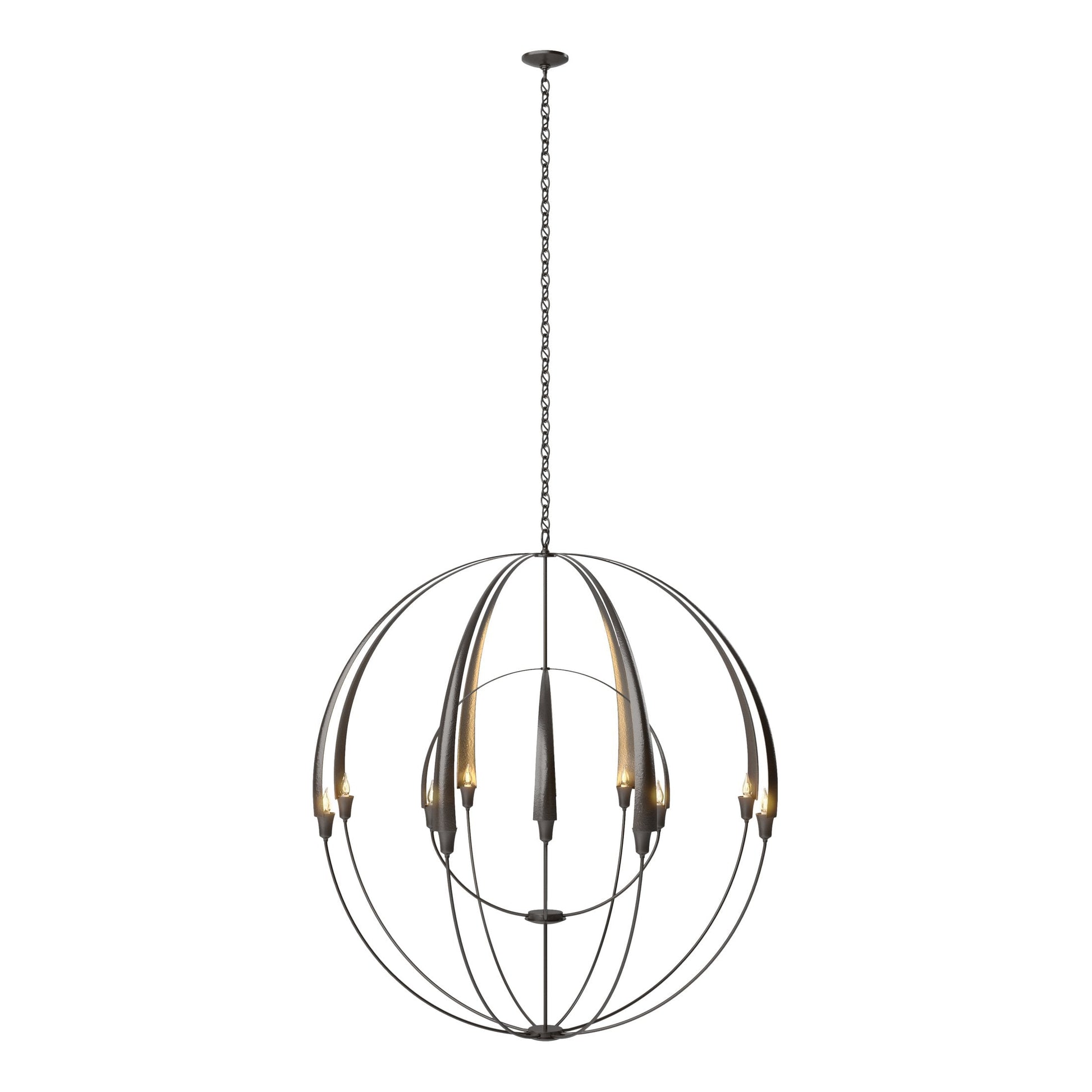 Double Cirque Large Scale Chandelier - Oil Rubbed Bronze by Hubbardton Forge