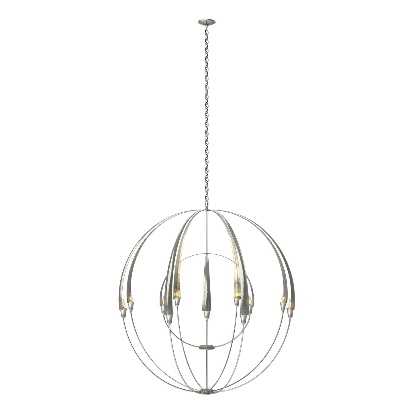 Double Cirque Large Scale Chandelier - Sterling by Hubbardton Forge