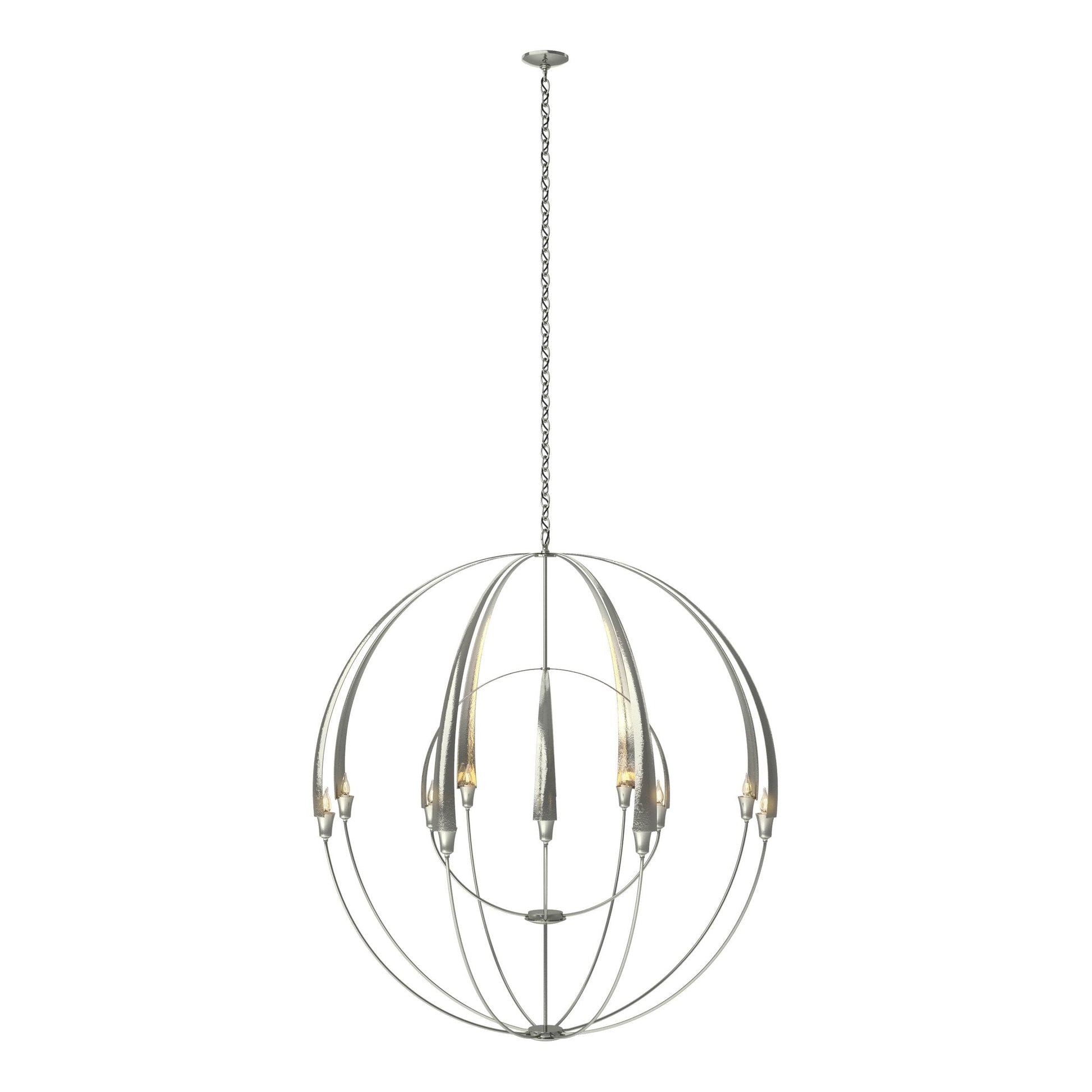 Double Cirque Large Scale Chandelier - Sterling by Hubbardton Forge