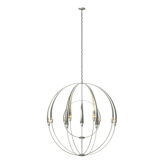 Double Cirque Large Scale Chandelier - Sterling by Hubbardton Forge