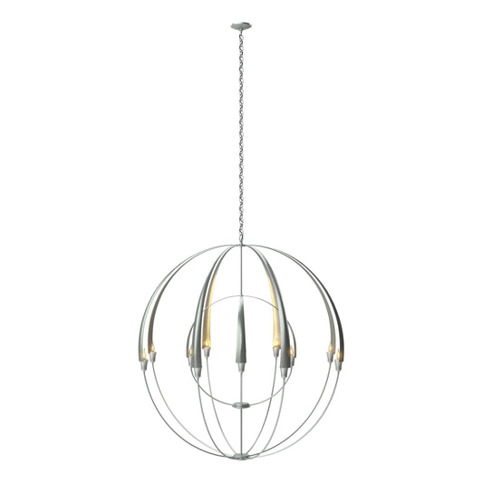Double Cirque Large Scale Chandelier - Vintage Platinum by Hubbardton Forge