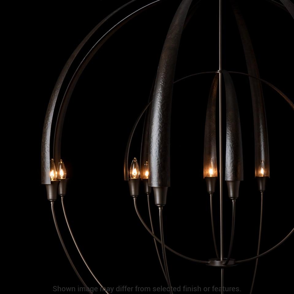 Double Cirque Large Scale Chandelier - White by Hubbardton Forge