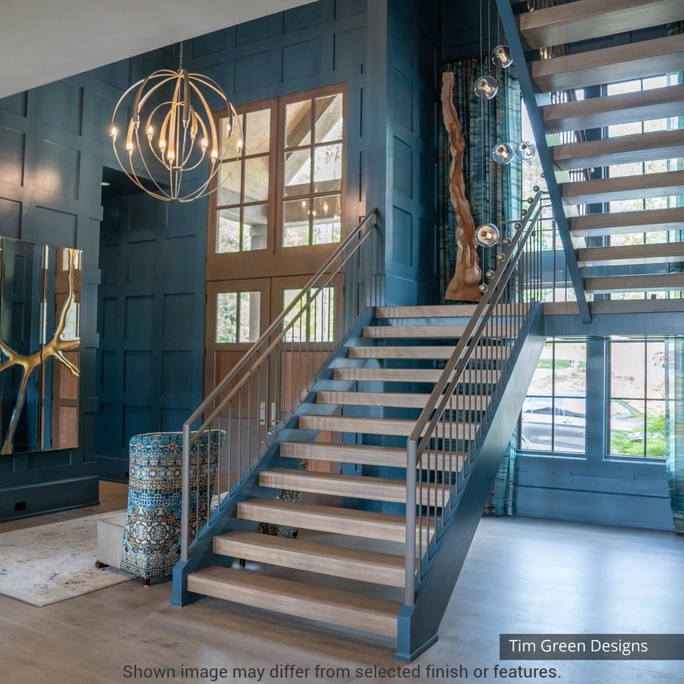 Double Cirque Large Scale Chandelier - White by Hubbardton Forge