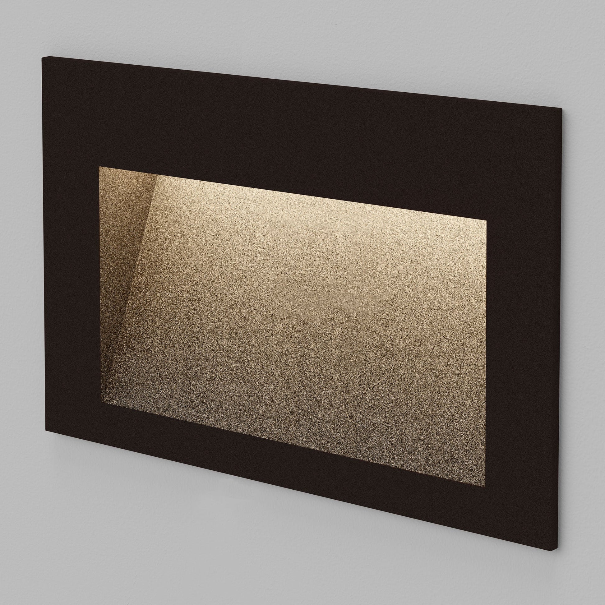 Double Impact Pathlight - Damp Location Rated - Architectural Bronze Powdercoat - 3000K by Lucifer Lighting