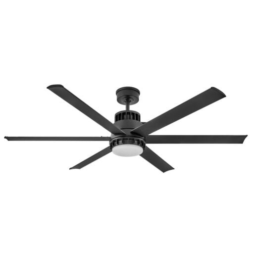 Draftsman 60" LED Smart Fan - Matte Black by Hinkley Lighting