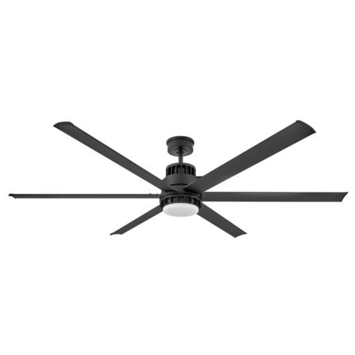 Draftsman 72" LED Smart Fan - Matte Black by Hinkley Lighting