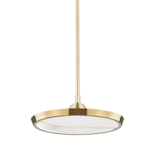 Draper Pendant - Aged Brass by Hudson Valley Lighting