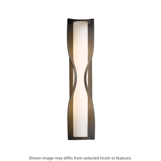Dune Large Sconce - White by Hubbardton Forge