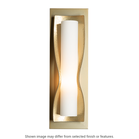 Dune Sconce - White by Hubbardton Forge