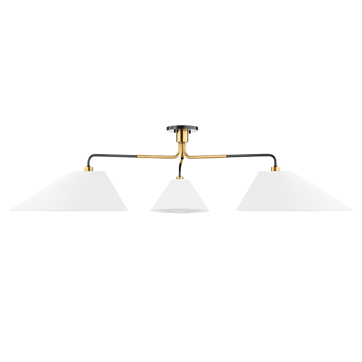 Duo Semi Flush - Aged Old Bronze by Hudson Valley Lighting