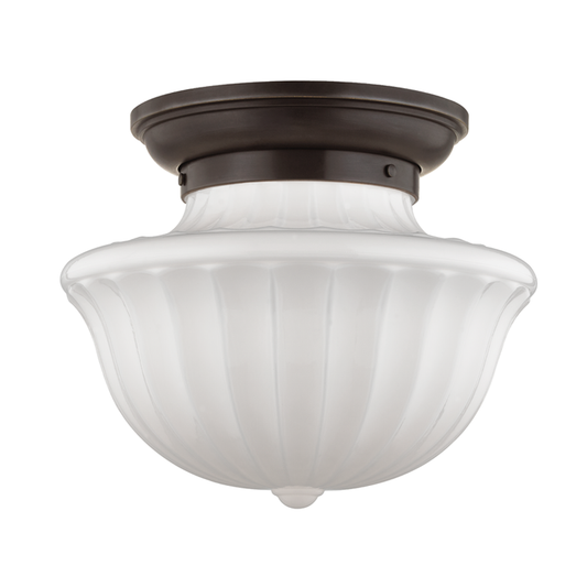 Dutchess Flush Mount - 2-Light - Old Bronze by Hudson Valley Lighting