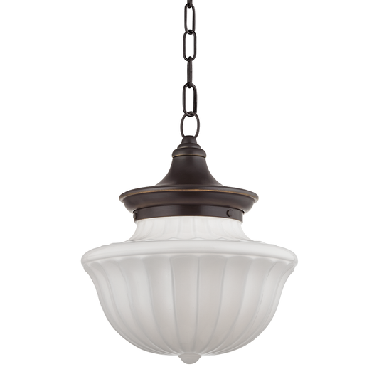 Dutchess Large Pendant - 1-Light - Old Bronze by Hudson Valley Lighting