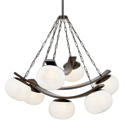Duxbury Large Chandelier - Distressed Bronze by Hudson Valley Lighting