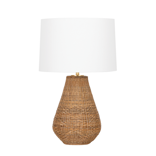Eastbridge Table Lamp - Vintage Gold Leaf by Hudson Valley Lighting