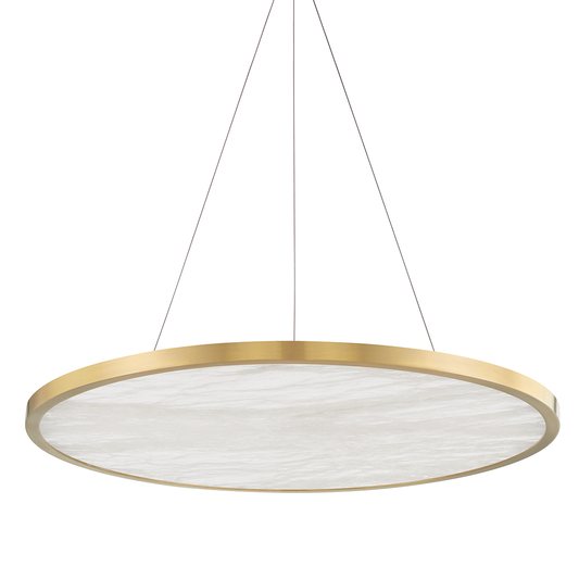 Eastport Large Chandelier - Aged Brass by Hudson Valley Lighting