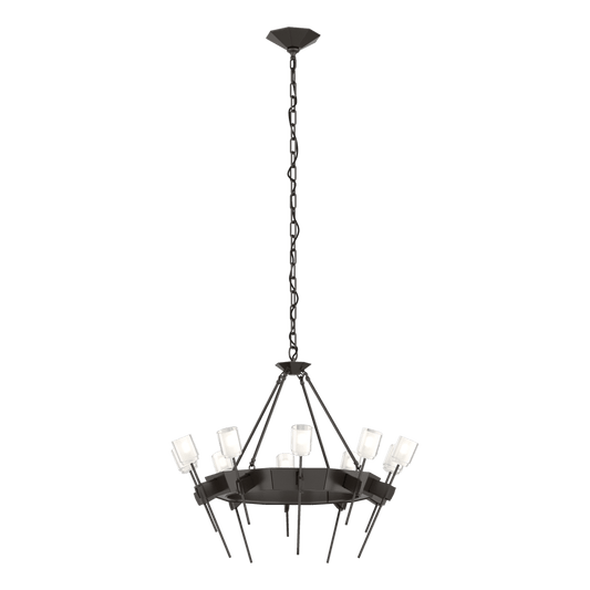 Echo 10-Light Circular Chandelier - Oil Rubbed Bronze by Hubbardton Forge