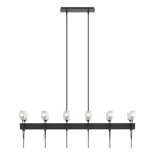 Echo 12-Light Linear Pendant - Black by Hubbardton Forge