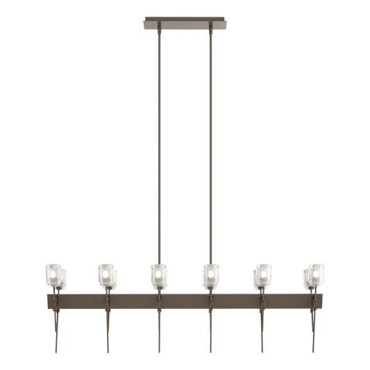Echo 12-Light Linear Pendant - Bronze by Hubbardton Forge