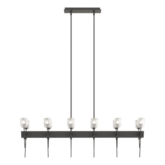 Echo 12-Light Linear Pendant - Natural Iron by Hubbardton Forge